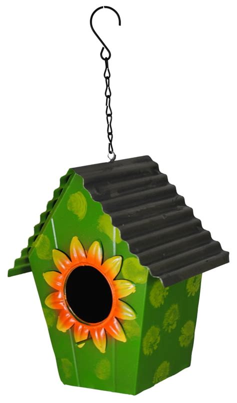 single metal bird houses for sale|tin bird houses.